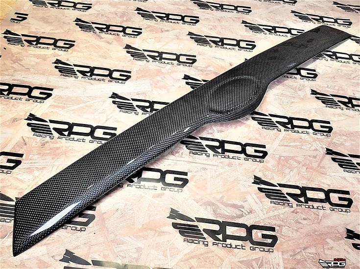 RPG Carbon GR Hatchback - Vacuum Carbon Hatch Garnish Logo Trim Piece Cover