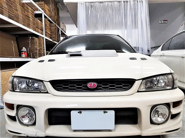 RPG Carbon GC8 AR 2-Stage Vacuum Form FRP Hood Scoop