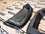 RPG Carbon VA - SS 2.0 Vacuum Carbon Fiber Rear Bumper Heat Shield for Single Exhaust