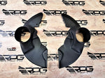 RPG Carbon Subaru Brake Rotor Cooling Ducted Backing Plate Set