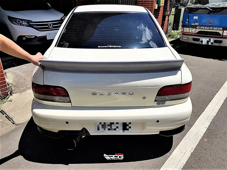 RPG Carbon GC Chassis - RR RoadRage Series Vacuum Form Trunk Spoiler