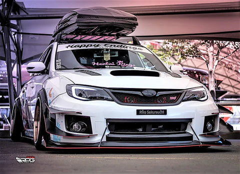 RPG Carbon GV Sedan WRX STi Vacuum Form 50MM Fender Flares Wide Arch Kit