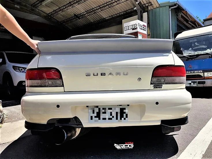 RPG Carbon GC Chassis - RR RoadRage Series Vacuum Form Trunk Spoiler