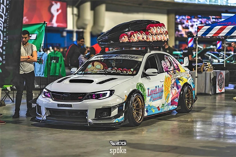 RPG Carbon GV Sedan WRX STi Vacuum Form 50MM Fender Flares Wide Arch Kit