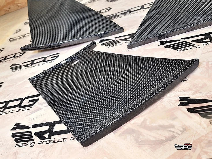 RPG Carbon RPG Vacuum Form Carbon STi Wing Support Blade