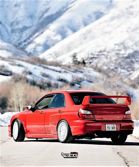 RPG Carbon WRC S7 Vacuum Form Rally Wing Spoiler