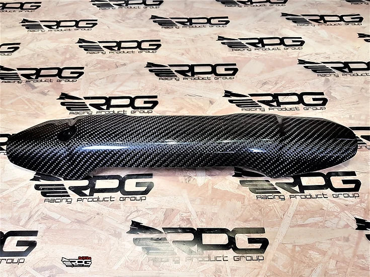 RPG Carbon VA STi EJ25 - Vacuum Carbon Alternator Belt Cover