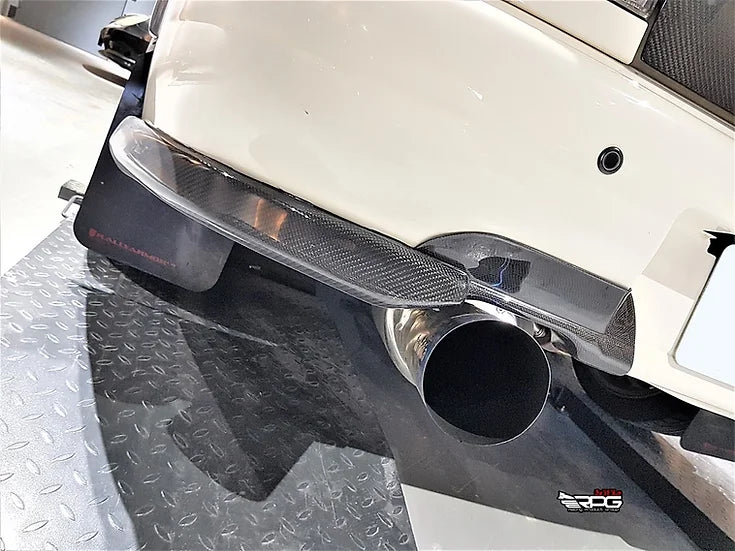 RPG Carbon GC Vacuum Carbon Rear Bumper Exhaust Heat Shield
