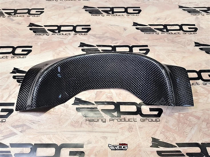 RPG Carbon GG Wagon - Vacuum Carbon Fiber Rear Bumper Exhaust Heat Shield