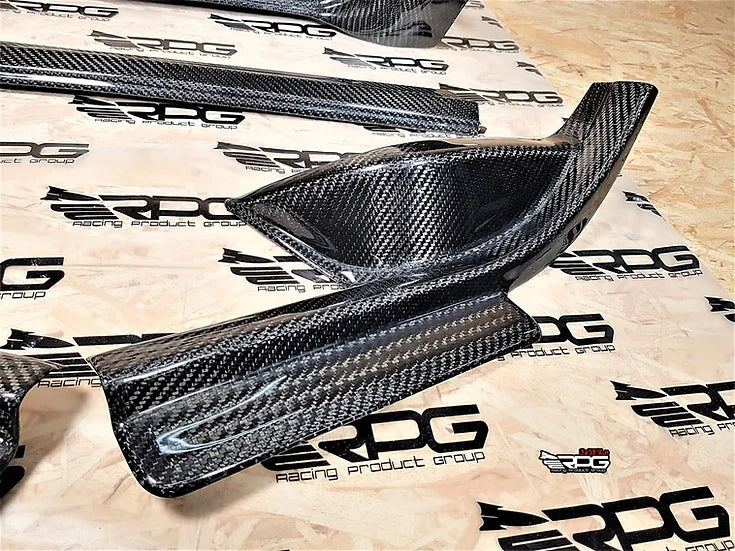 RPG Carbon GD Sedan / GG Wagon Chassis 4pcs Vacuum Carbon Door Sill Cover Set