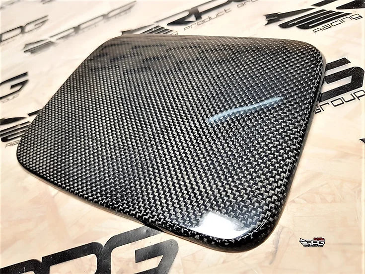 RPG Carbon GG Wagon Chassis - Carbon Fiber Fuel Door Cover