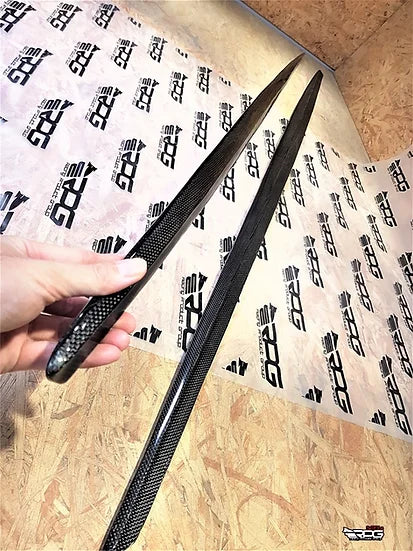 RPG Carbon GR/GV M# Add-on Vacuum Carbon Side Skirt Extension
