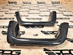 RPG Carbon GR - Vacuum Carbon Fiber Rear Bumper Exhaust Heat Shield